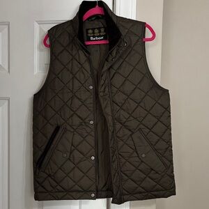 Barbour Olive Label Quilted Jacket Interior